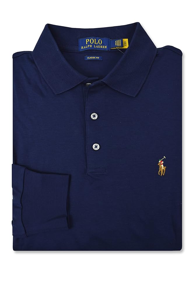 Polo Ralph Lauren 犬服 M Polo Ralph Lauren Dog Polo Shirt Blue Cotton M Puppy Pet
